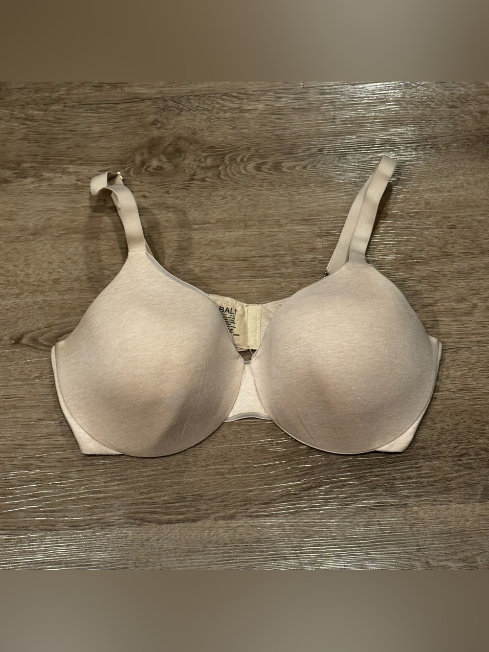 Bali Light Beige Smooth T-Shirt Bra - 38D